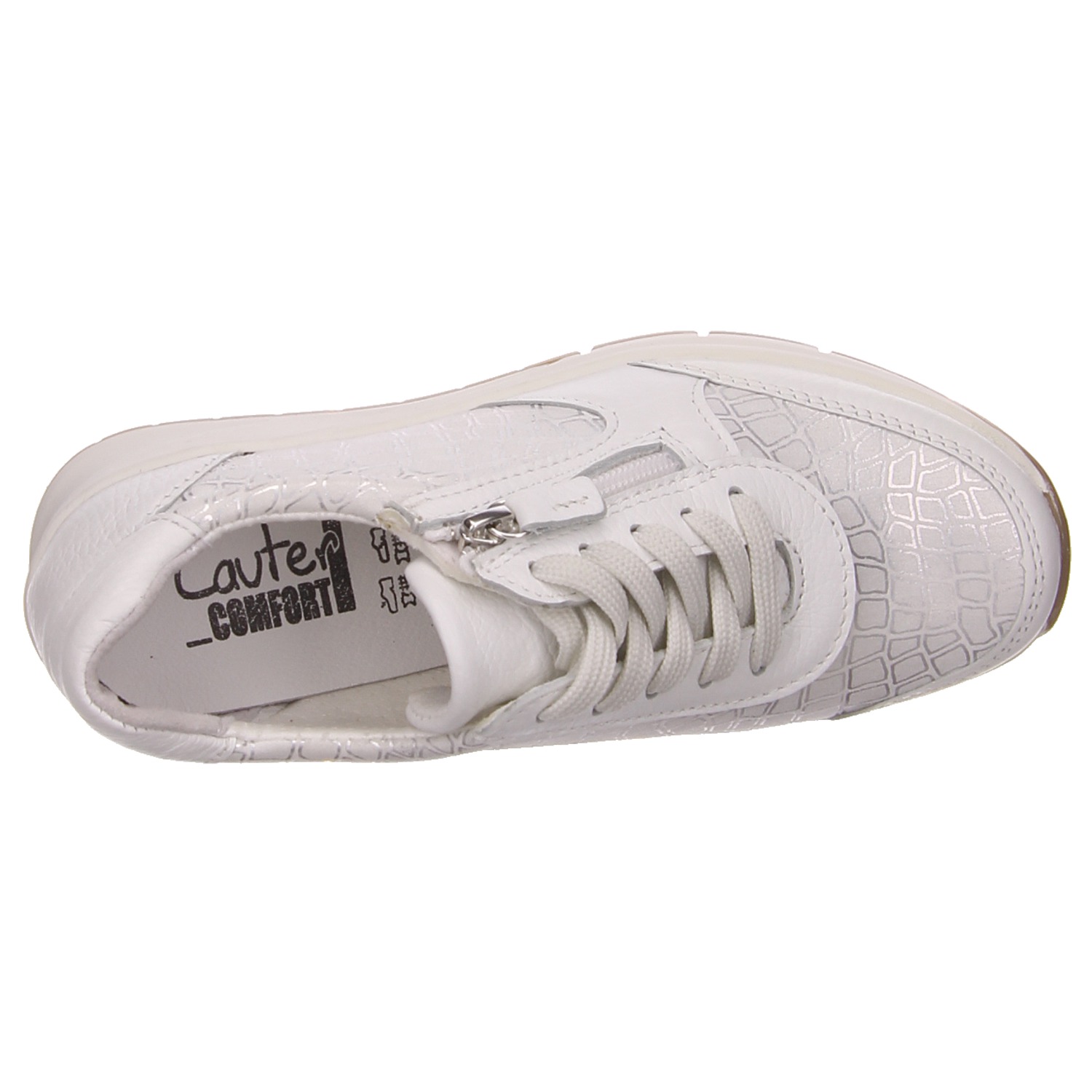 Lauter Comfort Sneaker weiss weiss/weiss kombi