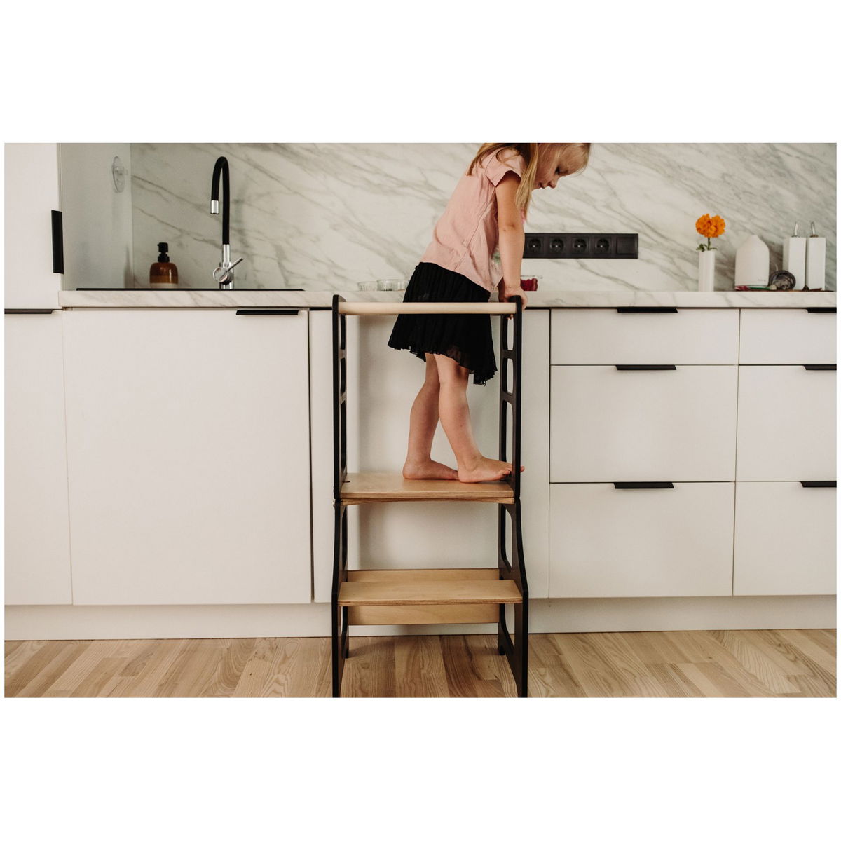 Duck WoodworksDuck Woodworks   Lernturm klappbar black