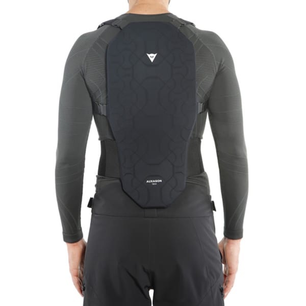 Dorsale snowboard DAINESE AUXAGON BACK PROTECTOR 2 STRETCH-LIMO/BLACK