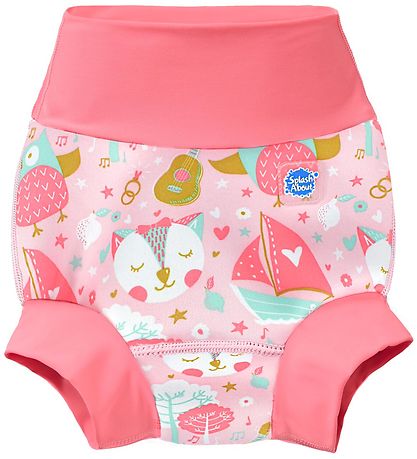 Splash About BleBådebukser - Happy Nappy - UV50+ - Owl & the Pus