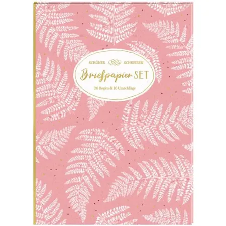 Coppenrath Verlag Briefpapier-Set - All about rosé, DIN A4