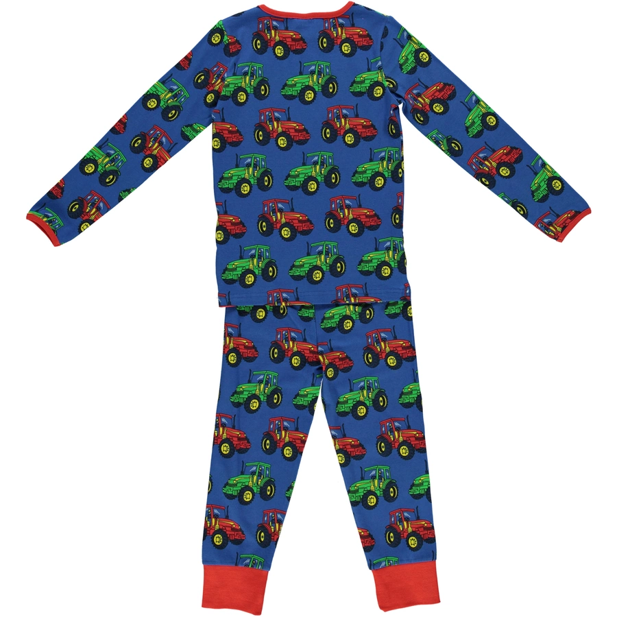 Smafolk Pyjama Traktor blue lolite