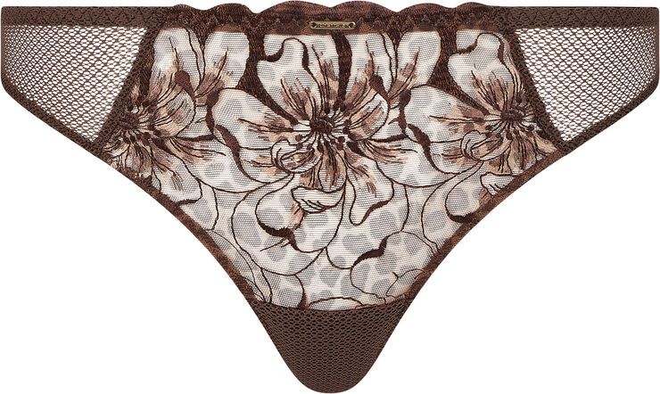 Chantelle Fleurs Tanga Dyreprint