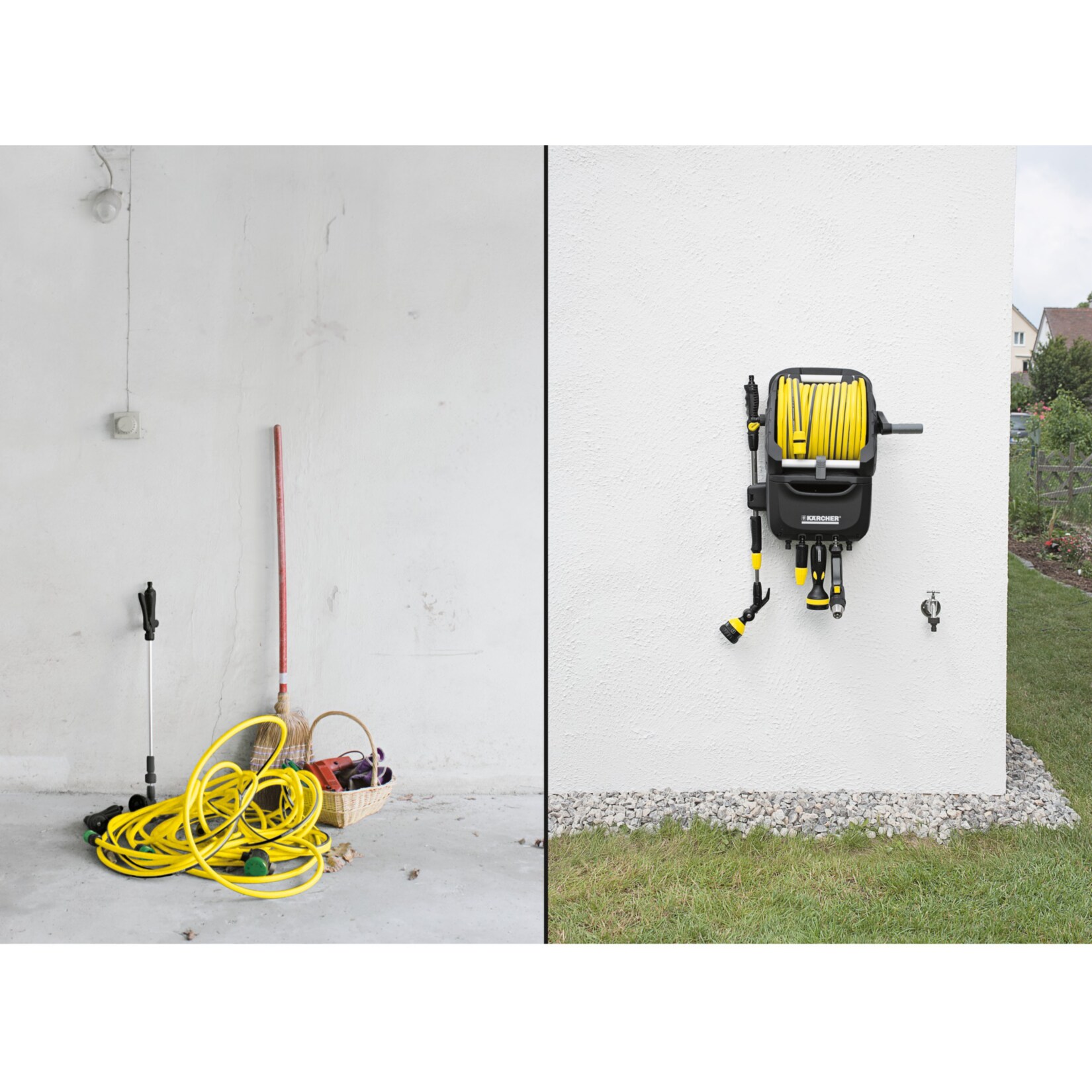 Kärcher Schlauch Premium Schlauchträger HR 7.315 Kit 1/2