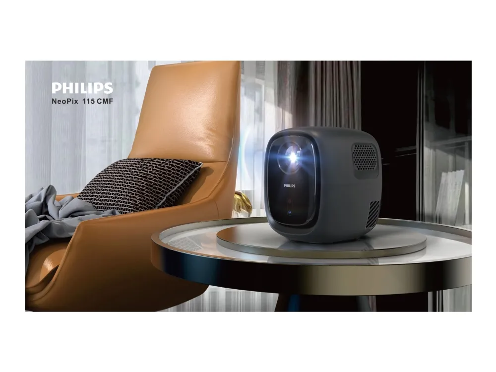 Philips NeoPix 130C - LCD-projektor - bærbar - 120 lumen - 1280 x 720 - 16:9 - 720p - Wi-Fi / Bluetooth