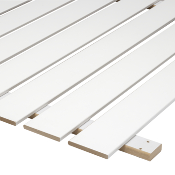 Radiatorbekleding Oxford wit 153x100 cm