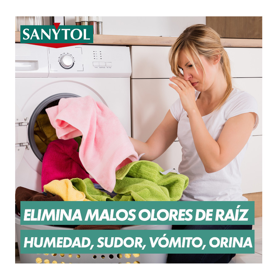 Desinfetante têxtil Sanytol para uso doméstico