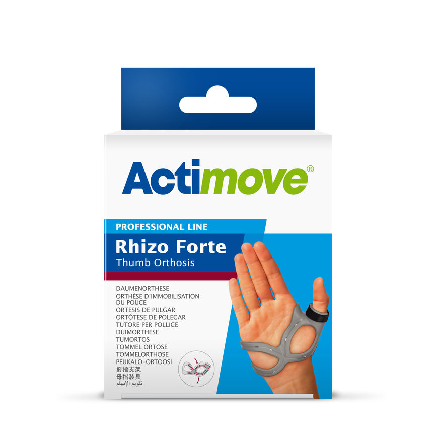 Actimove Rhizo Forte tommelstøtte venstre S 1 stk