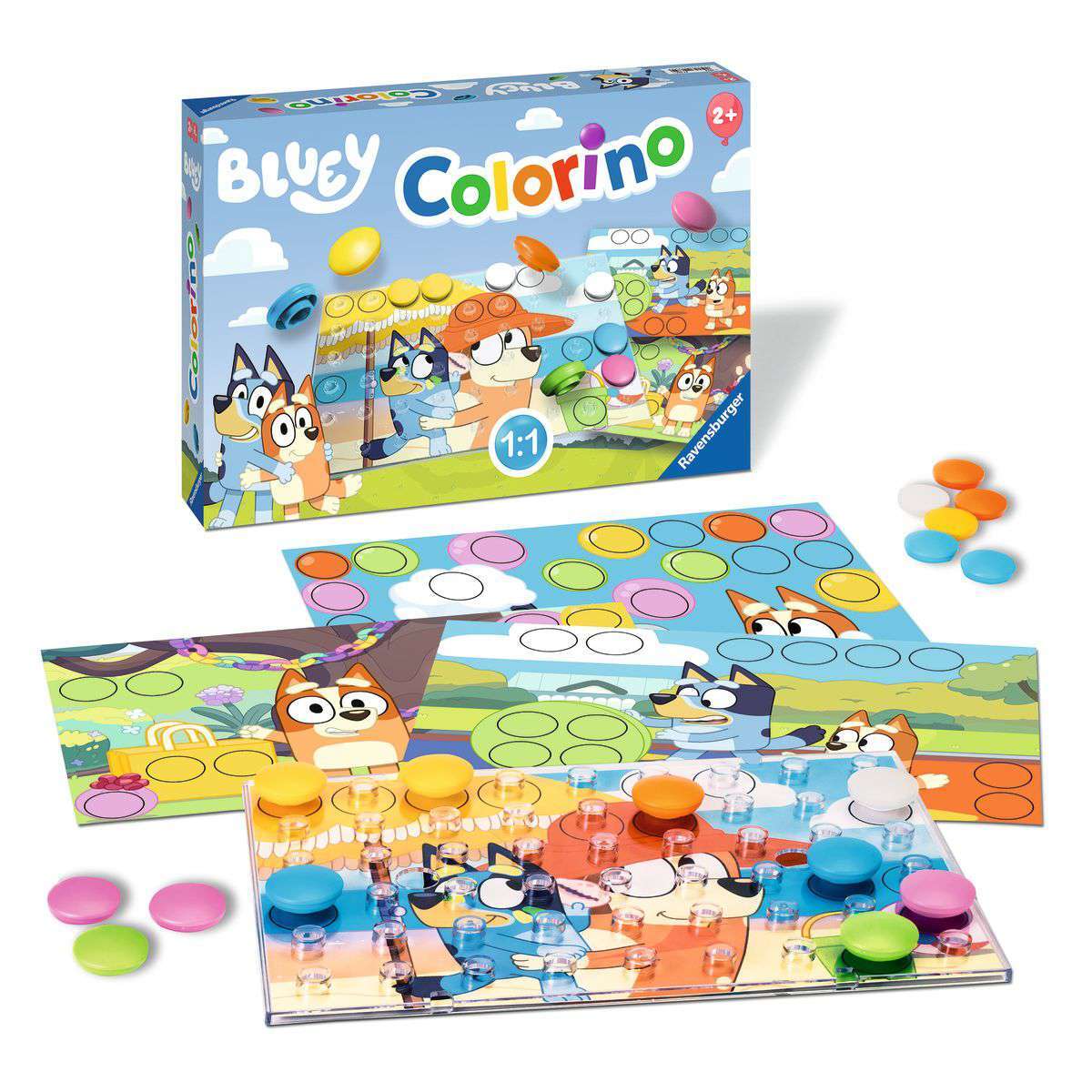 Ravensburger Spiel Bluey Colorino