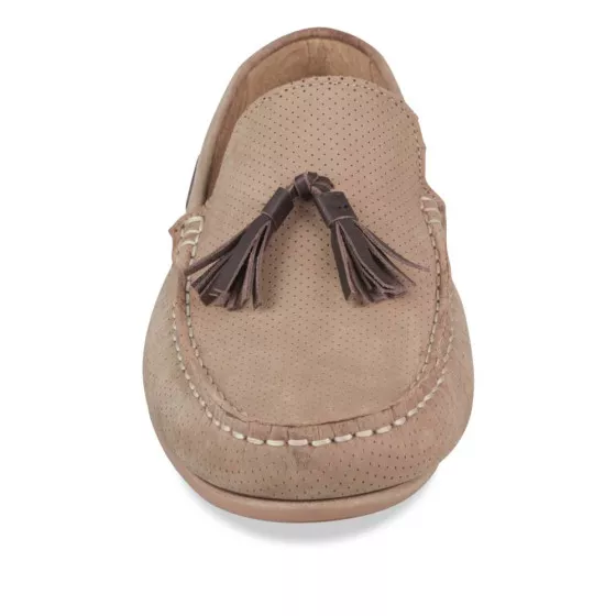 Mocassins TAUPE CAPE BOARD CUIR