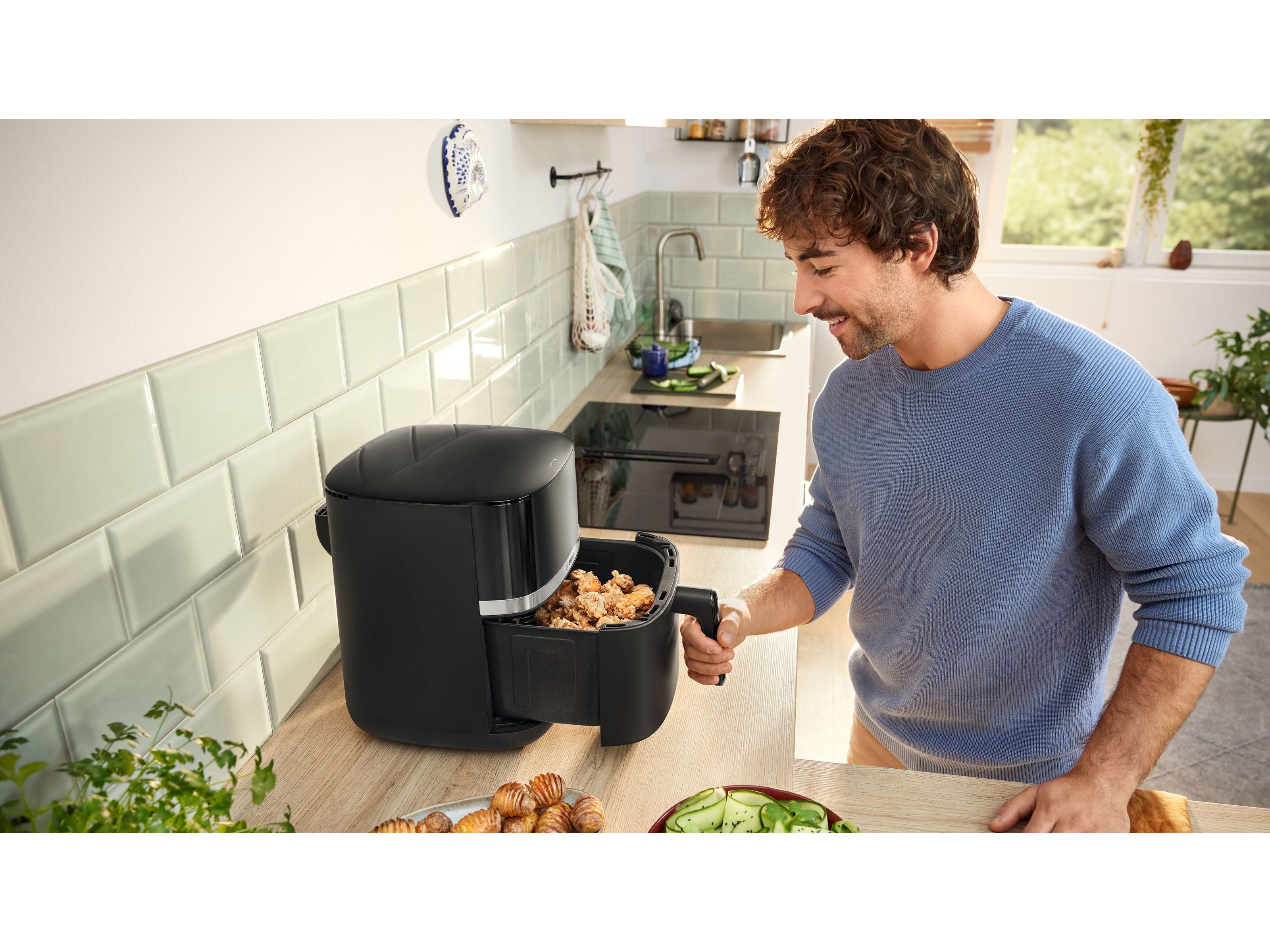 FRITADEIRA SEM ÓLEO BOSCH MAF462B0 AIRFRYER SERIE4 61L