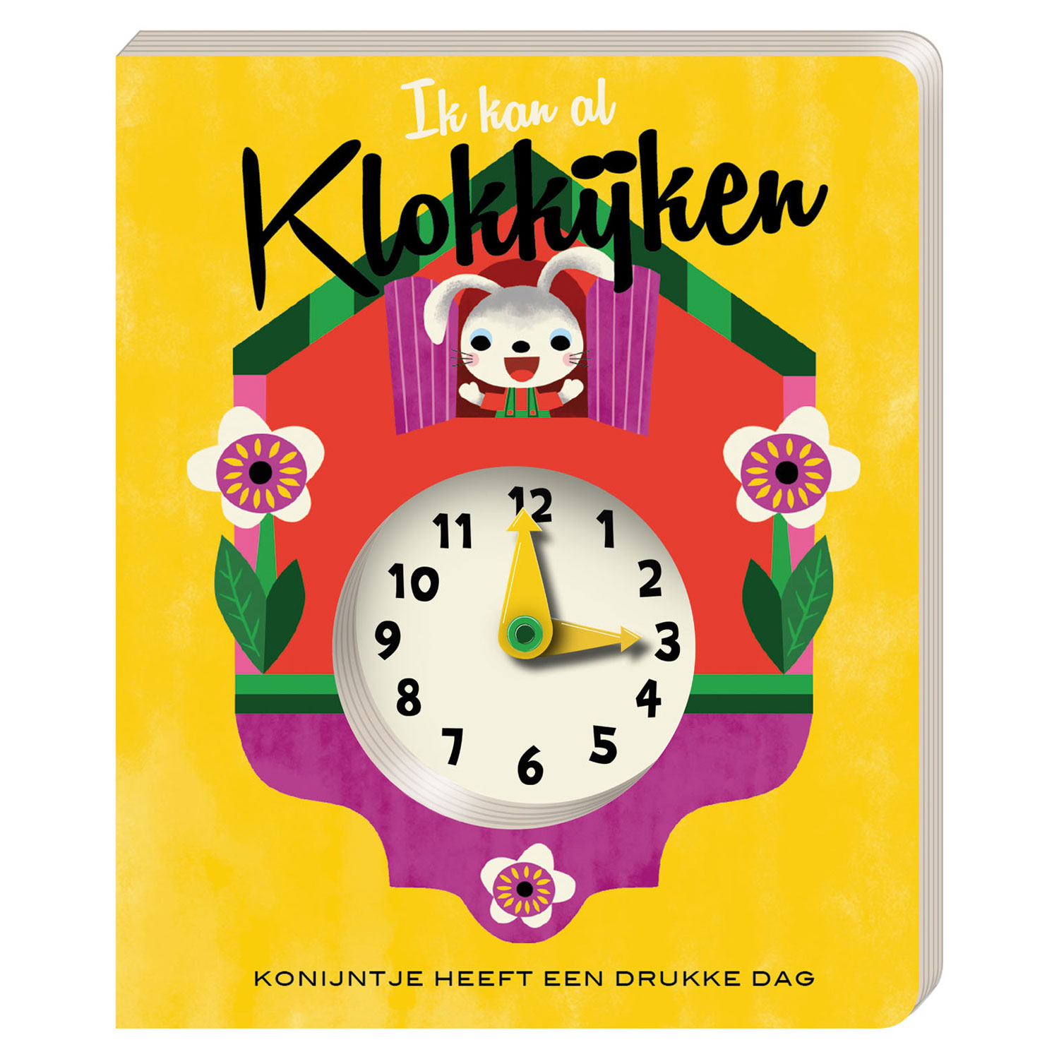 Kartonboek Ik kan al Klokkijken