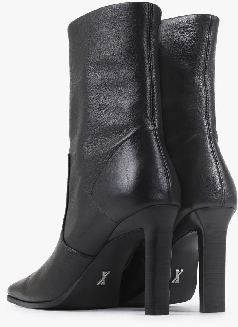 BRONX zwarte bronx enkellaarsjes new-aladin 34300