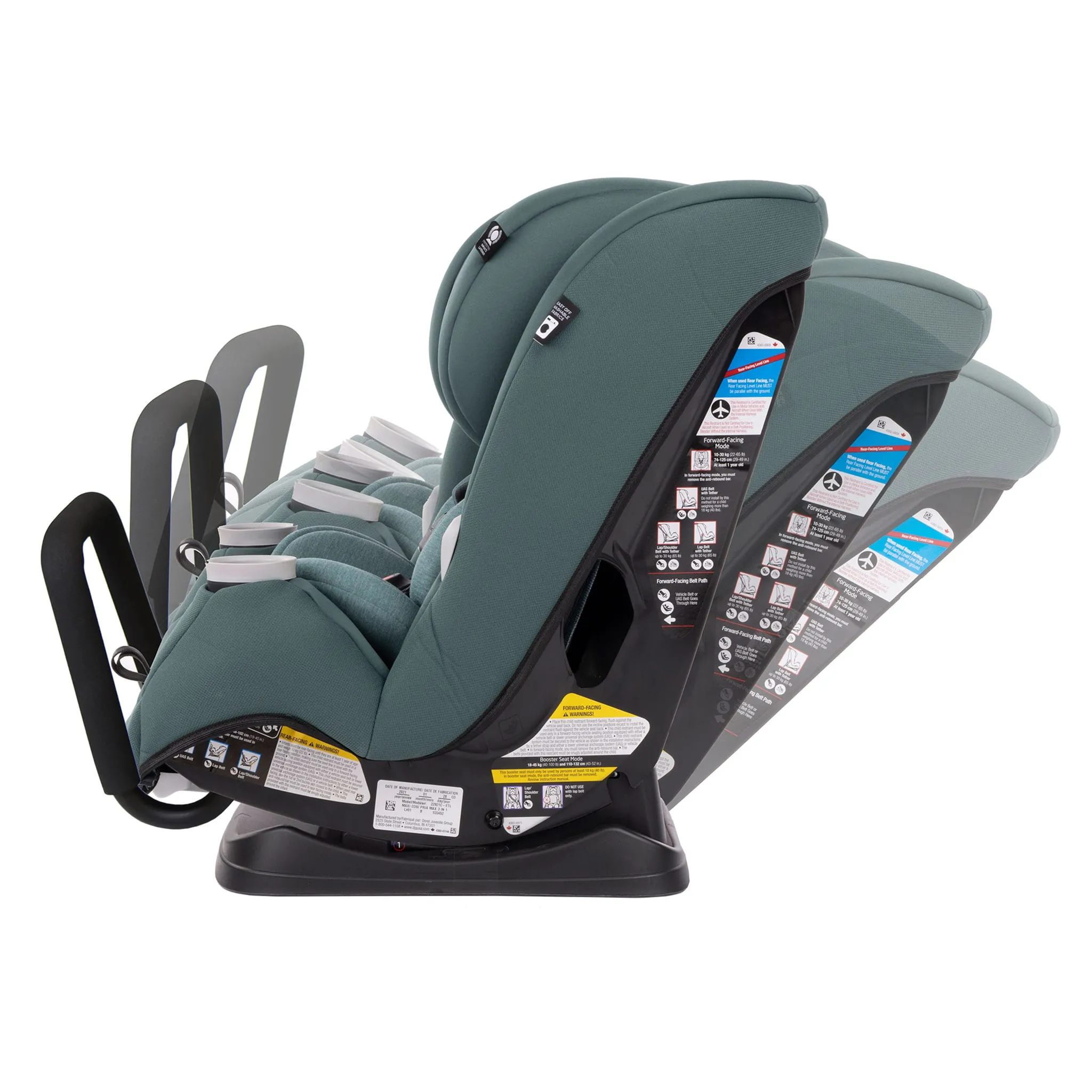 Maxi-cosi Siège d'Auto Pria All-in-one 4-100lb - Essential Vert