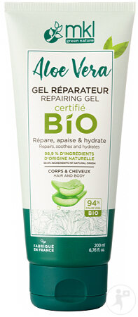 MKL Green Nature Gel Réparateur Aloe Vera Bio 200ml