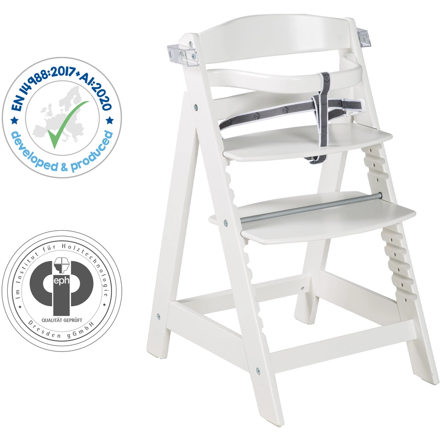 roba Treppenhochstuhl Sit Up Click & Fun weiß