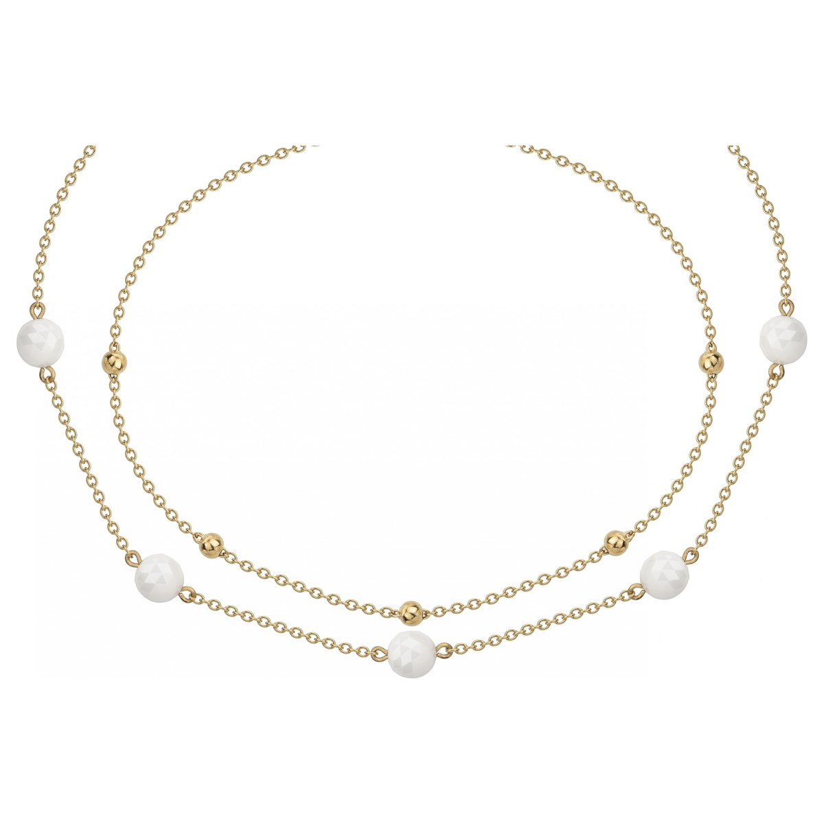 Collier multi-chaînes en Acier