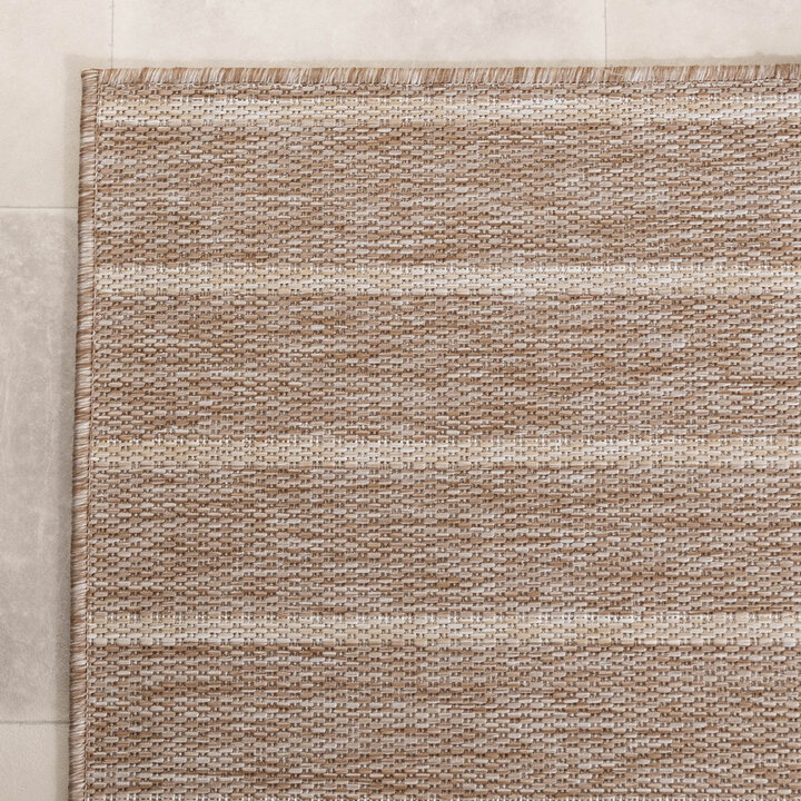 In- & Outdoor loper - Sierra Curves Beige/Creme