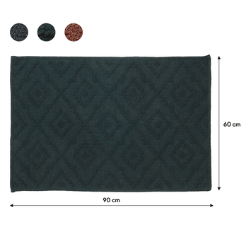 Sealskin badmat aztec 60x90cm donkergroen
