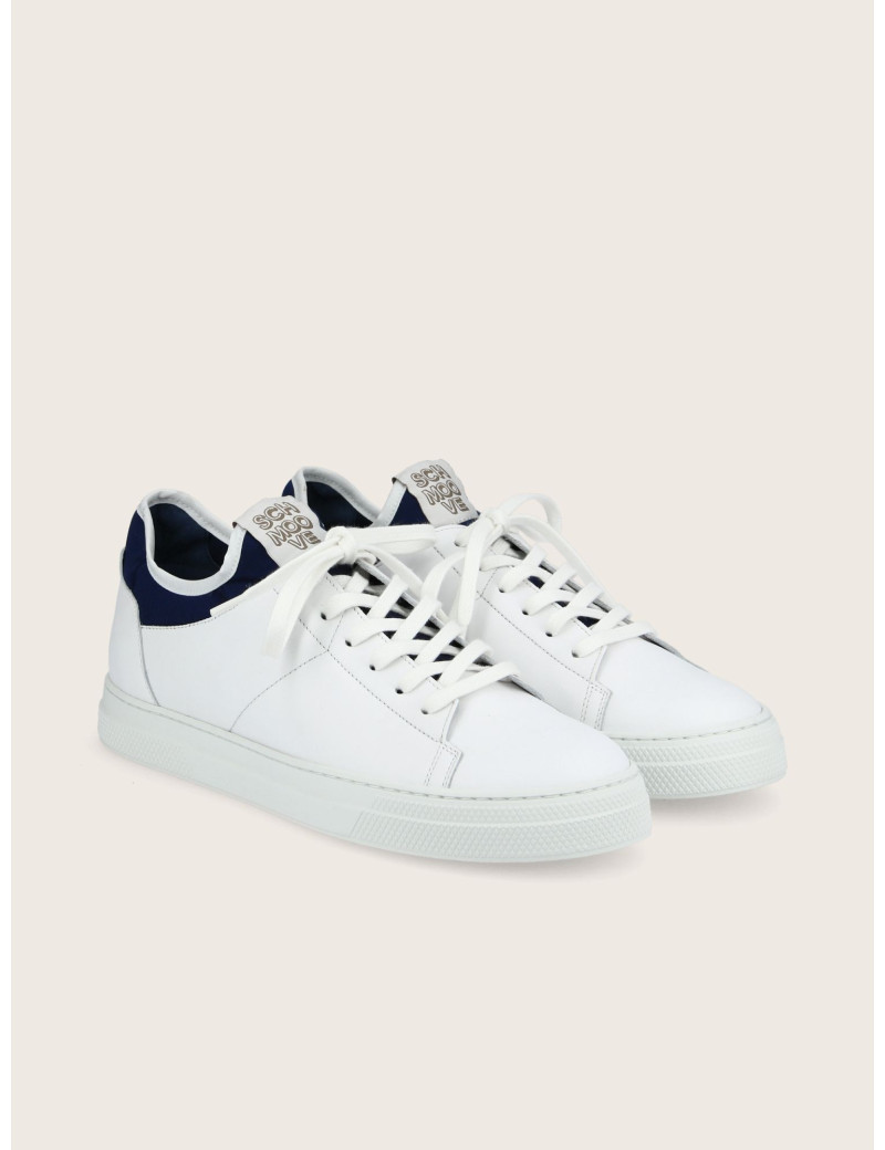 SCHMOOVE BASKETS SPARK NEO SNEAKERS WHITE-NAVY