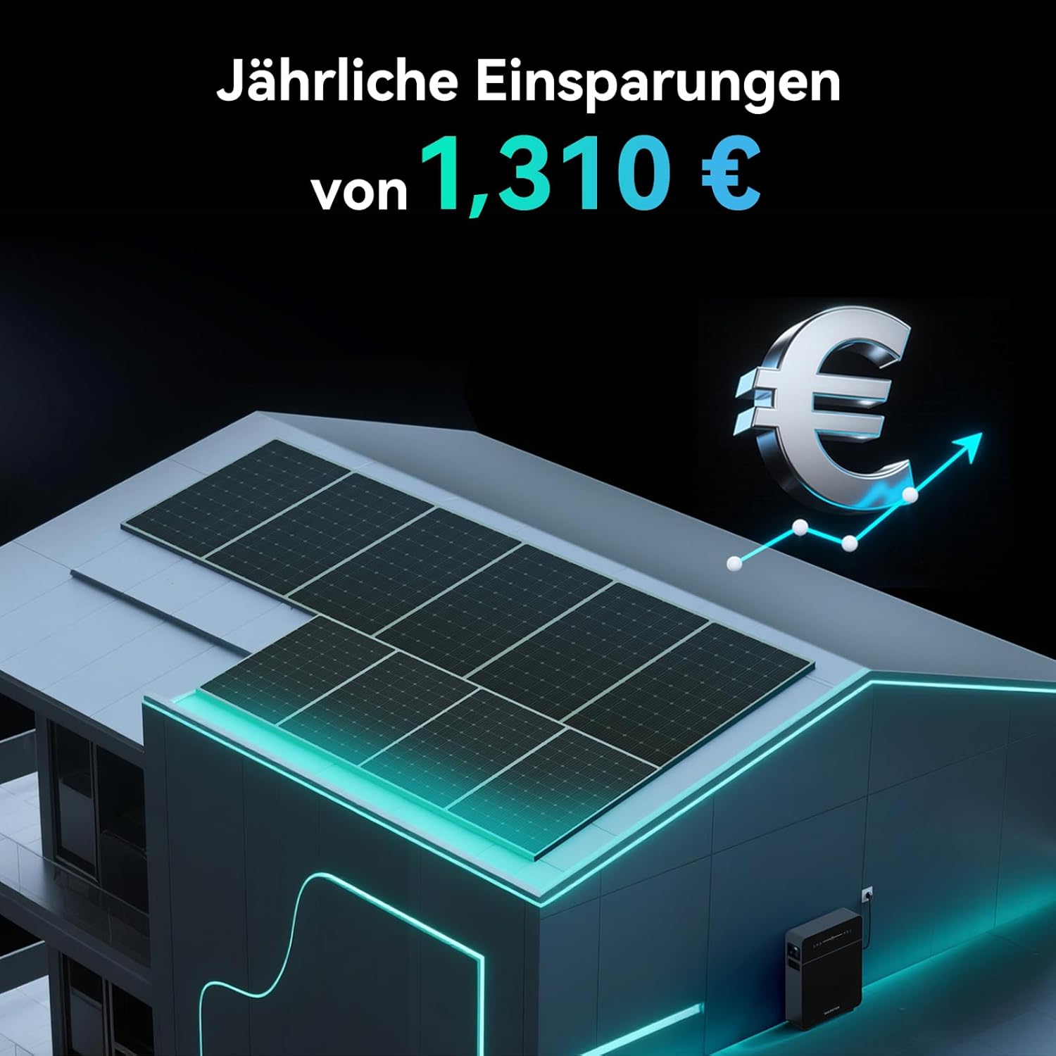 5,12kW Venus-E 3.0 New Vesion Balkonkraftwerk Speicher 0% VAT, Kleiner. Leichter. Effizienter.Jährliche Einsparungen von 1,310 €.MARSTEK AC-gekoppeltes Energiespeichersystem All-in-One Solarspeicher