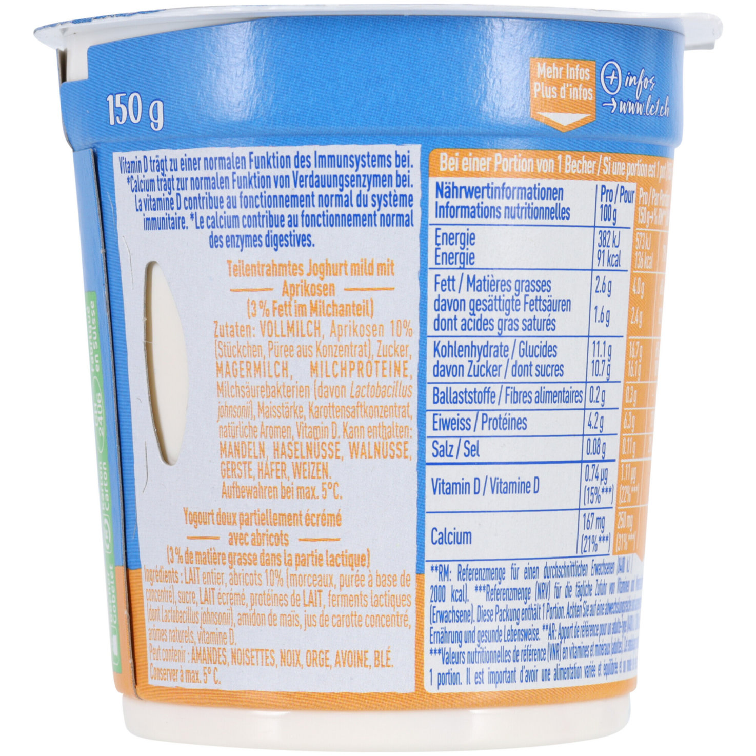 LC1 Joghurt Aprikose 2x150g