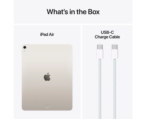 Apple 13-inch iPad Air Wi-Fi 128GB - Starlight