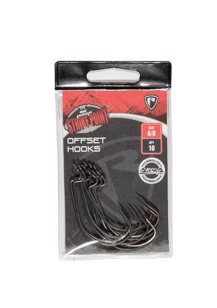 Hameçons texans Fox Rage SP Offset Hooks (10 pcs)