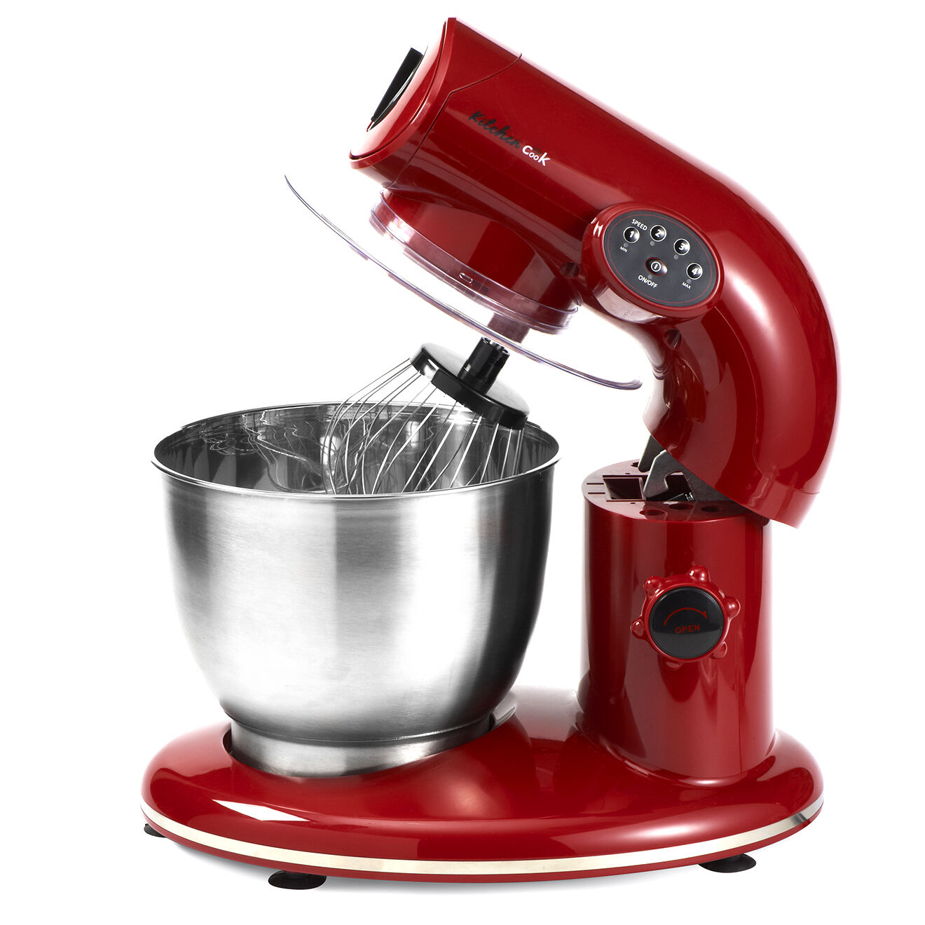 Kitchencook Robot Multifonction Ak80 rouge - 5L