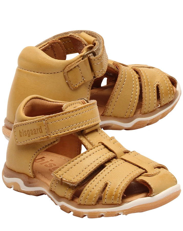 Sandalen ANNI mit Zehenschutz in honey