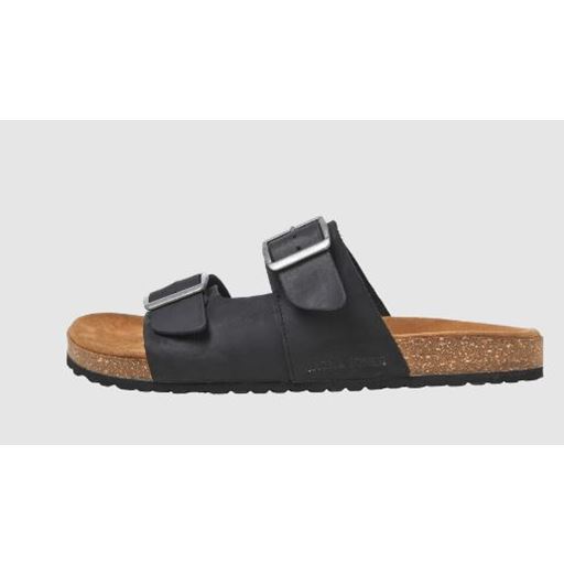 Jack&Jones Louis Leather Sandaler, Anthracite, 42