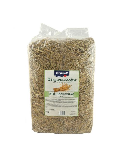 Vitakraft Natuurgoed Stro Los Gevuld - Bodembedekking - 3.5 g