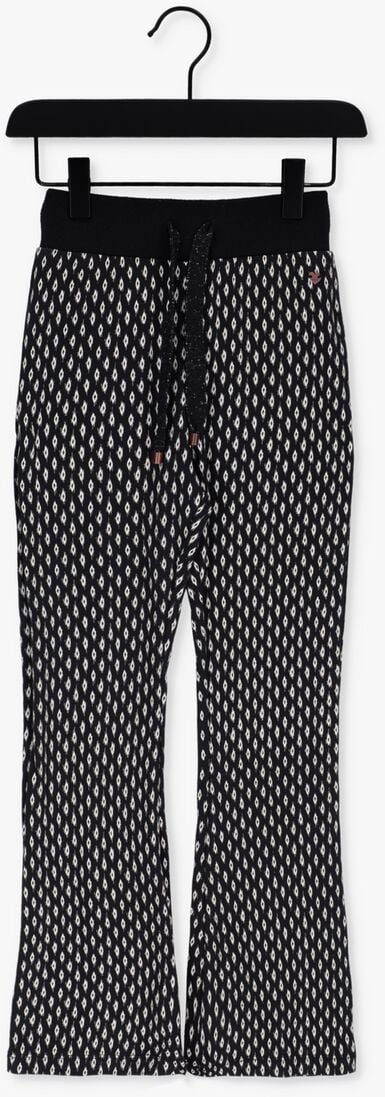 NONO zwarte nono flared broek n209-5601