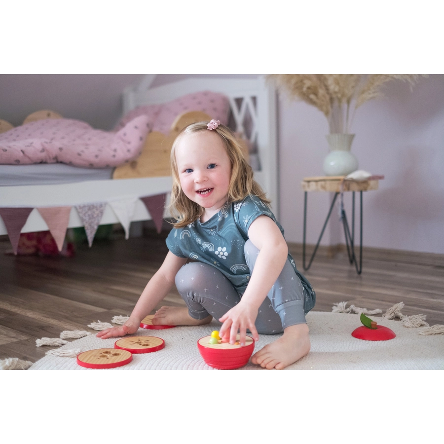 small foot® Lernspiel Logisteck Apfel