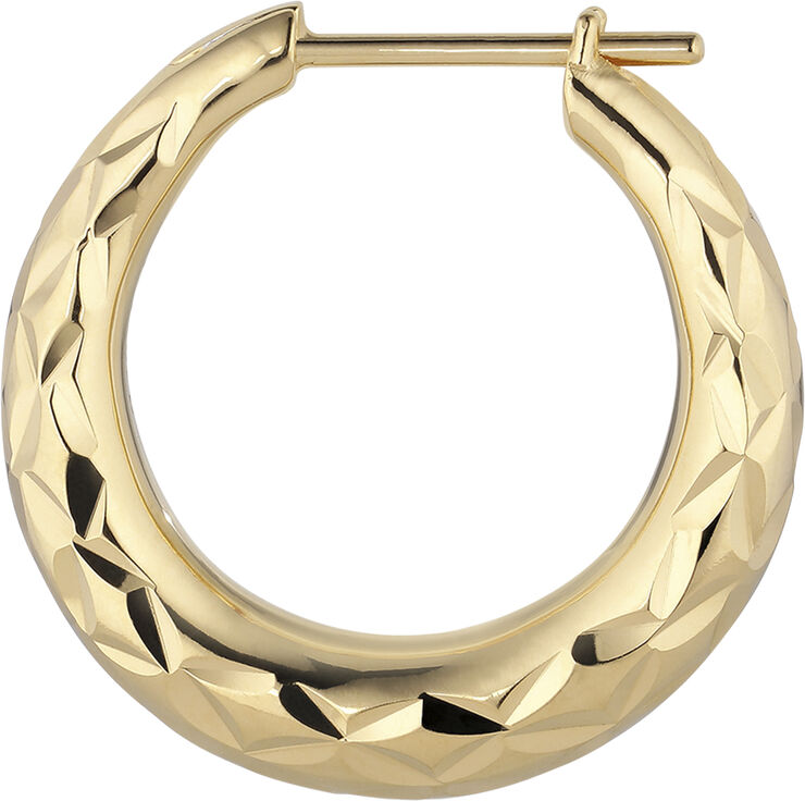 Jane Kønig Rhombus earring, gold-plated sterling silver 221
