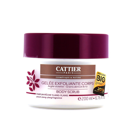 Gelée exfoliante pour le corps Cattier Bio