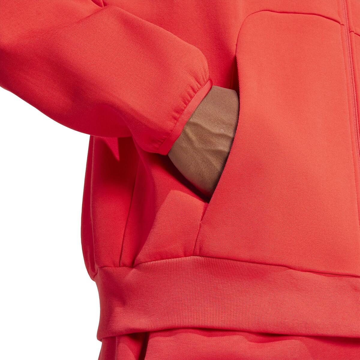ADIDAS ROUPAS ESPORTIVAS<br>Moletom Future Icons com logo klein