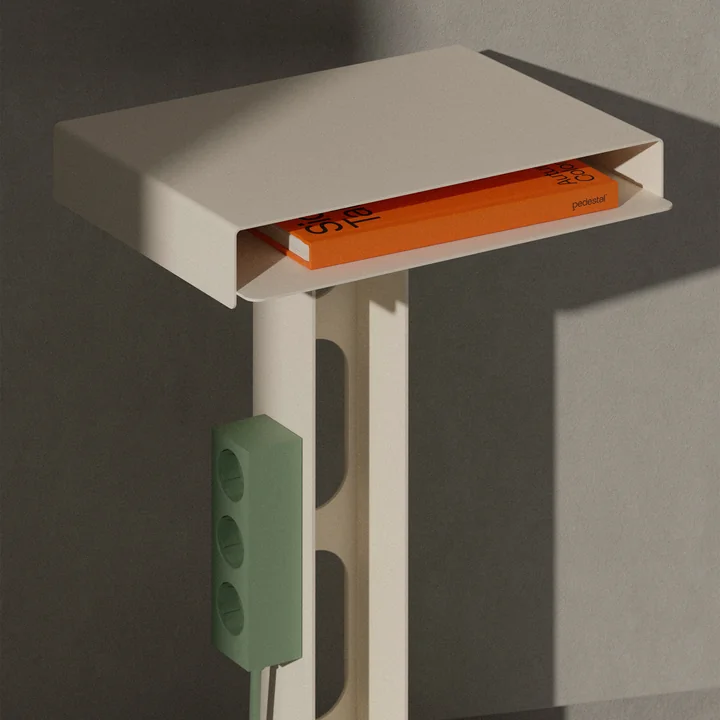 Pedestal - Sidekick Table, moosgrün