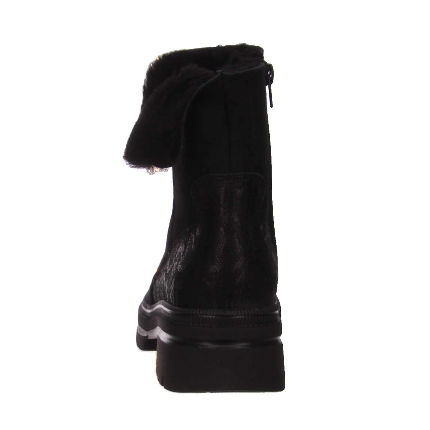 Waldläufer Stiefelette schwarz schwarz