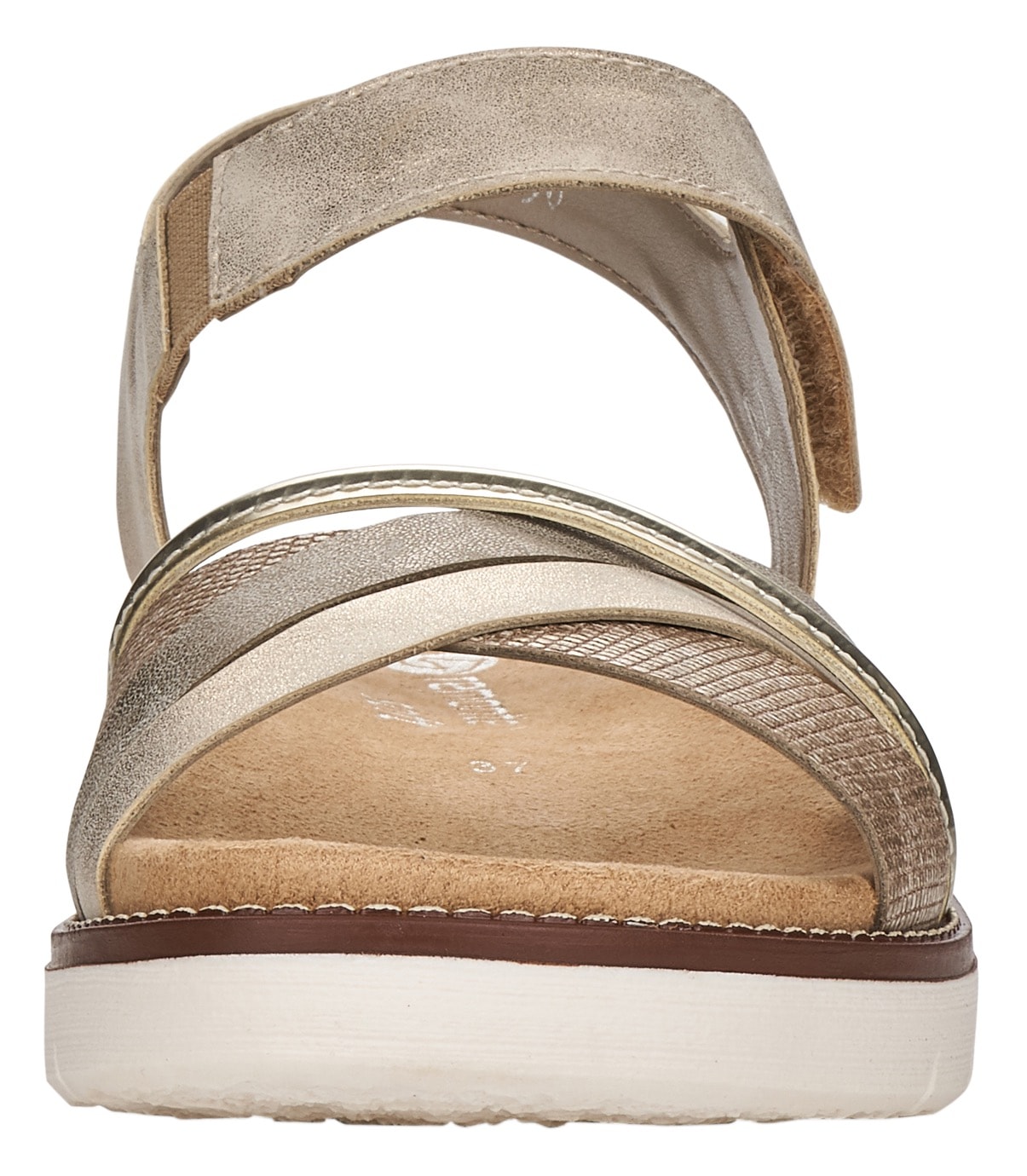 Remonte Riemchensandale  , Keilabsatz, Sommerschuh, Sandalette mit herausnehmbarer Softeinlage