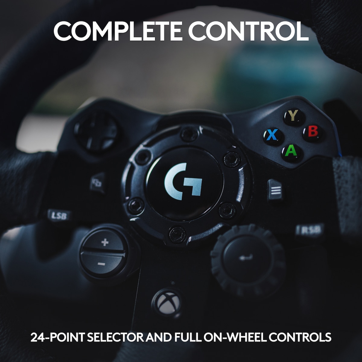 Logitech G923 Xbox racingratt og pedaler