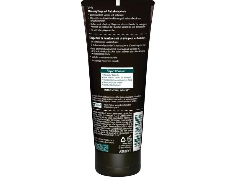 Kneipp Duschgel 2in1 Männersache 200 ml Natürliche Männerpflege für Haut und Haar