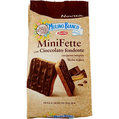 Mulino Bianco Mini Zwieback mit dunkle Schokolade