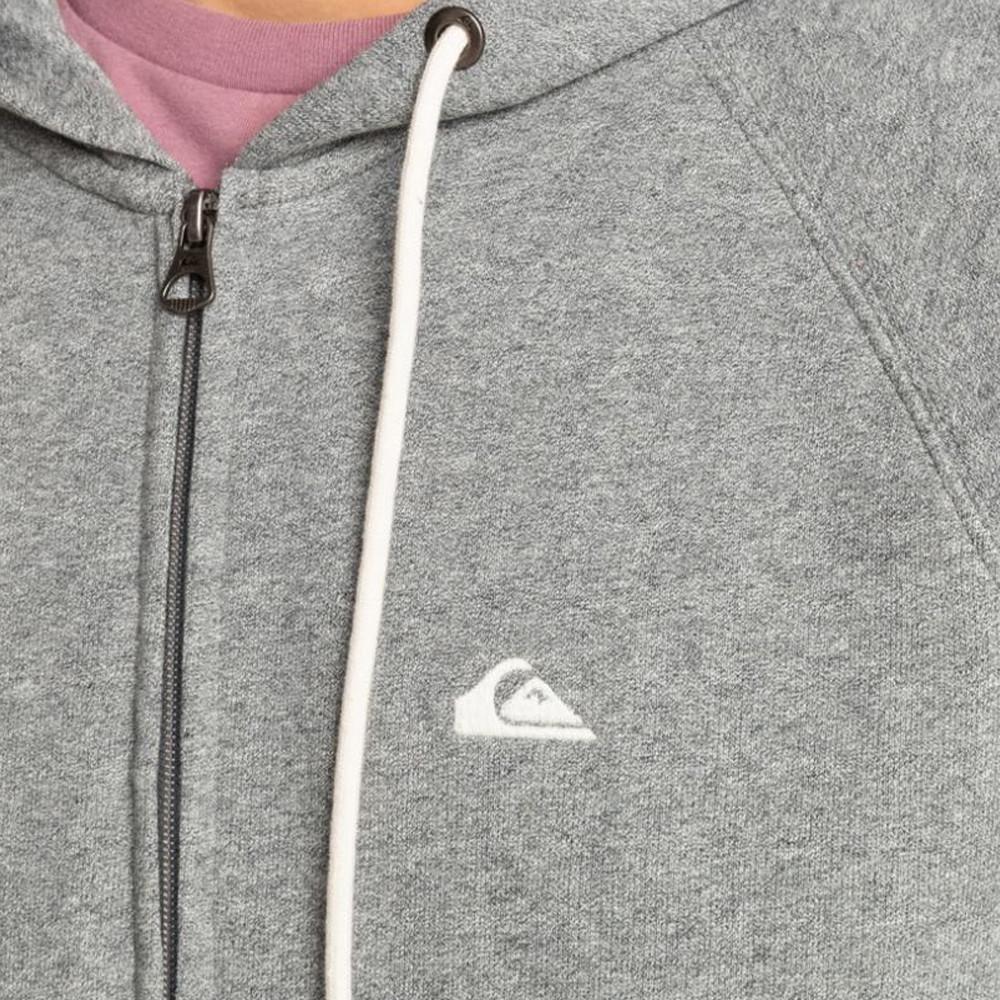 Quiksilver Sweat Zippée Grise Homme Quiksilver Essentials
