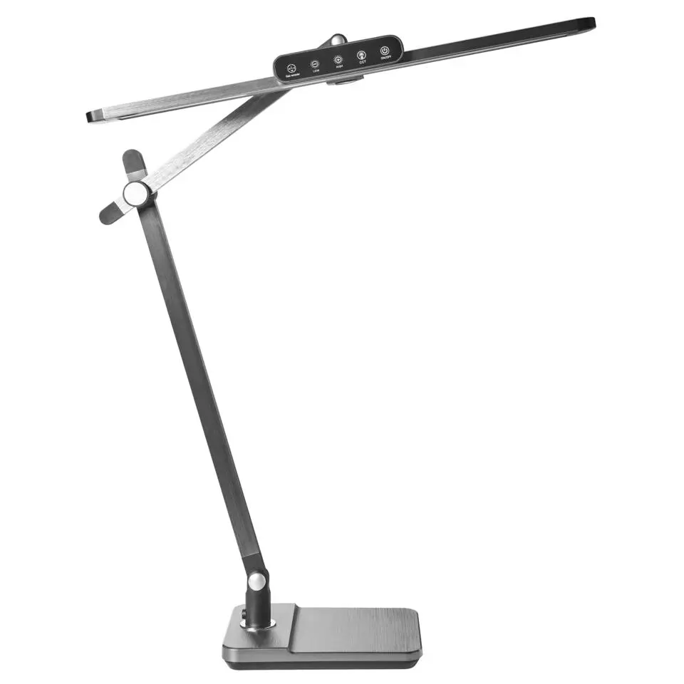 SERPENS - Bureaulamp LED - Grijs - Synthetisch materiaal