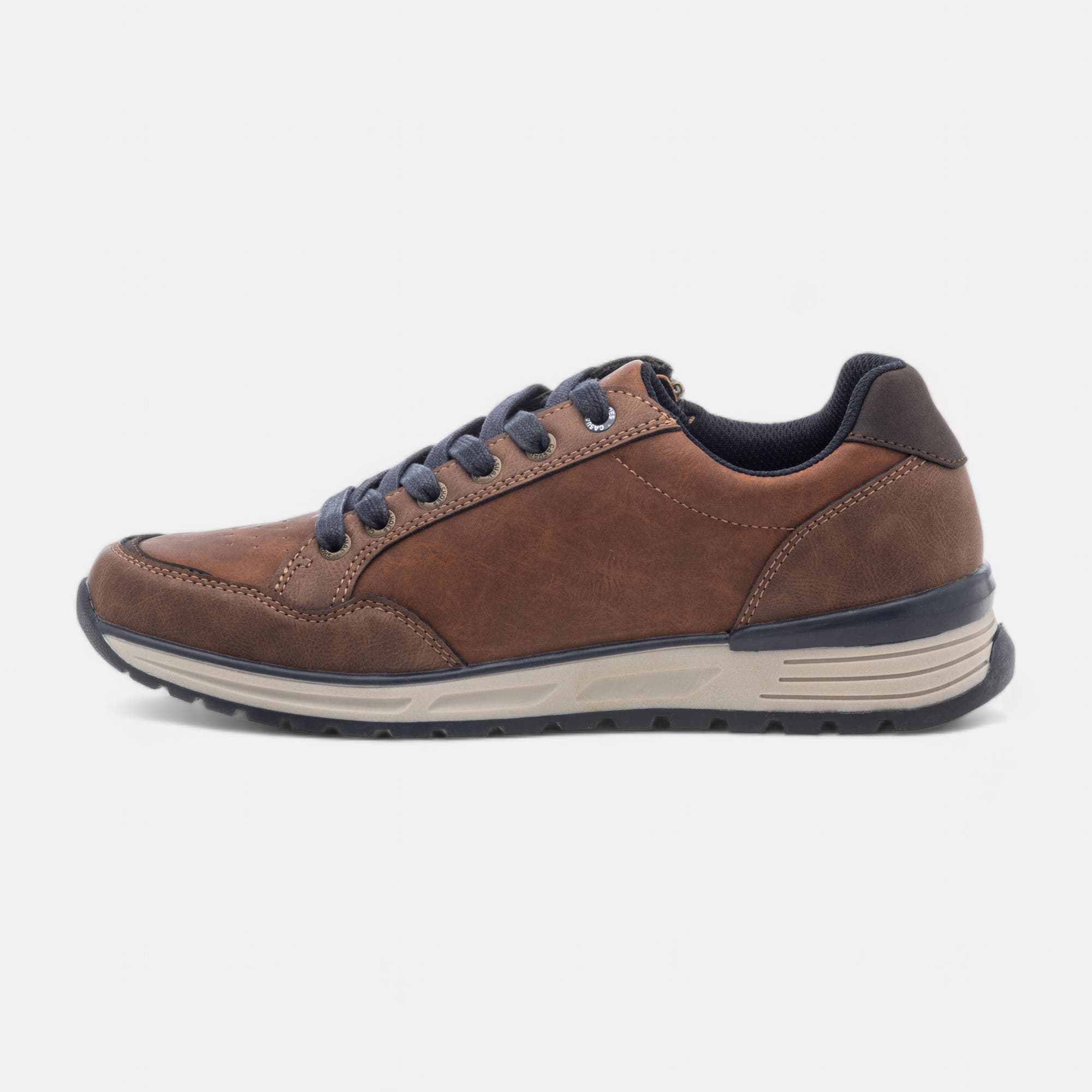 Baskets basses Homme cognac