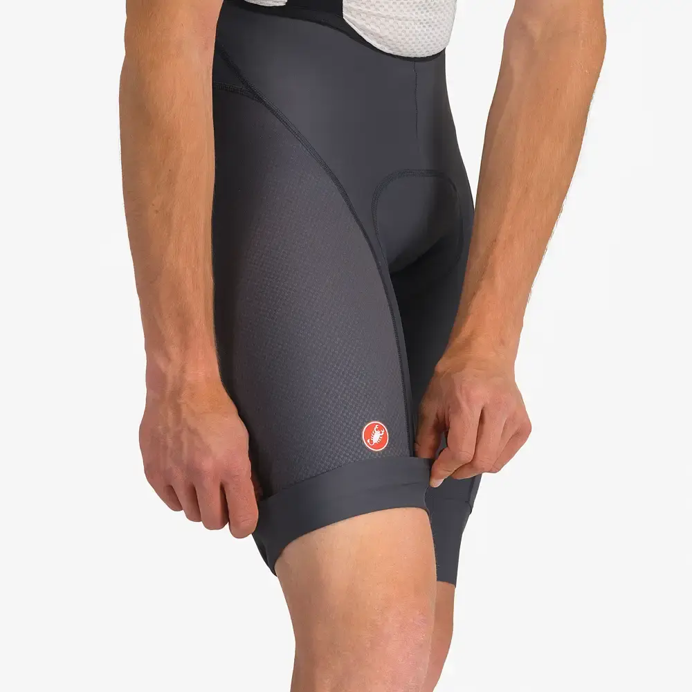 Castelli Competitizone 2 Fietsbroek Kort Donkergrijs Heren