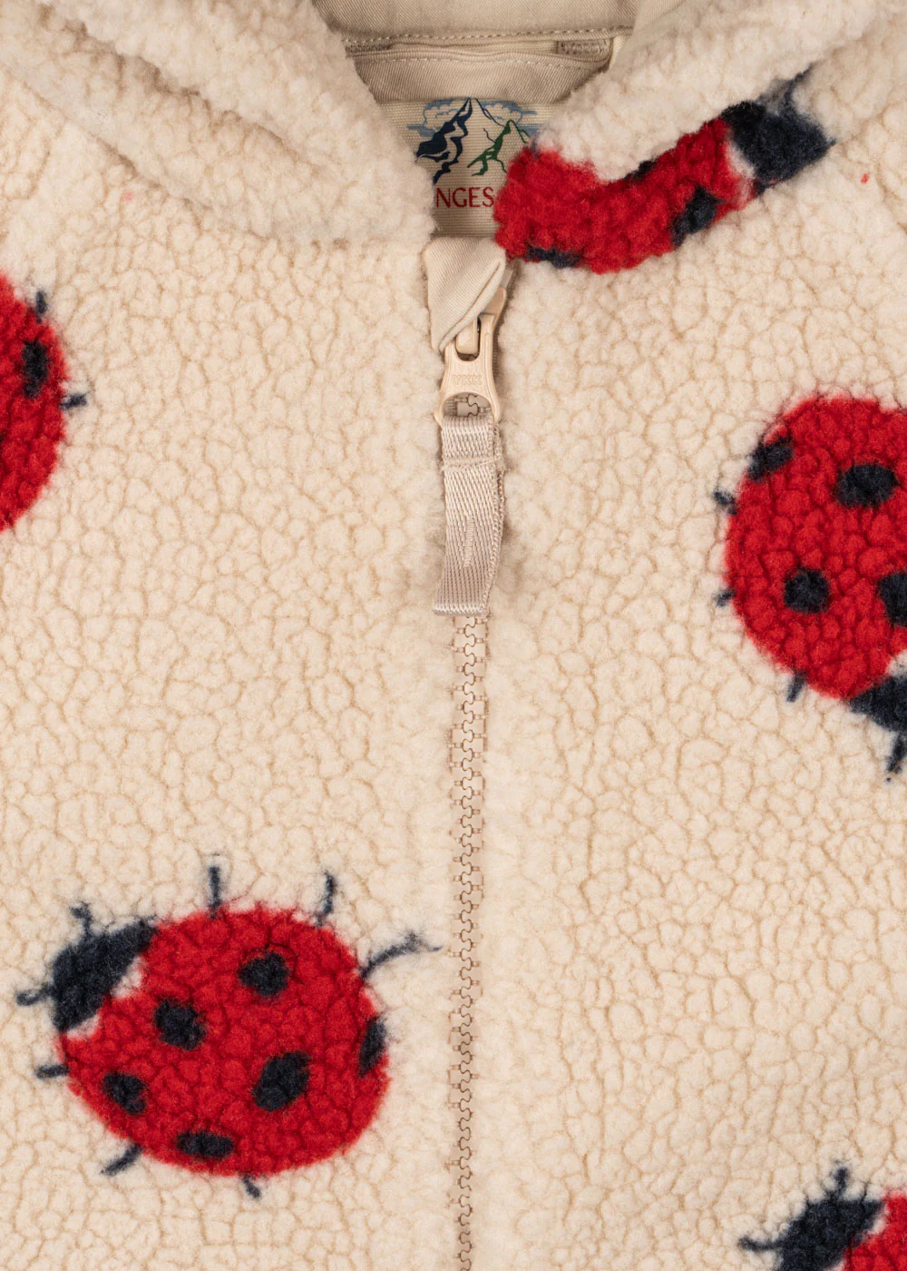 Jody køredragt - ladybug sand - 3M