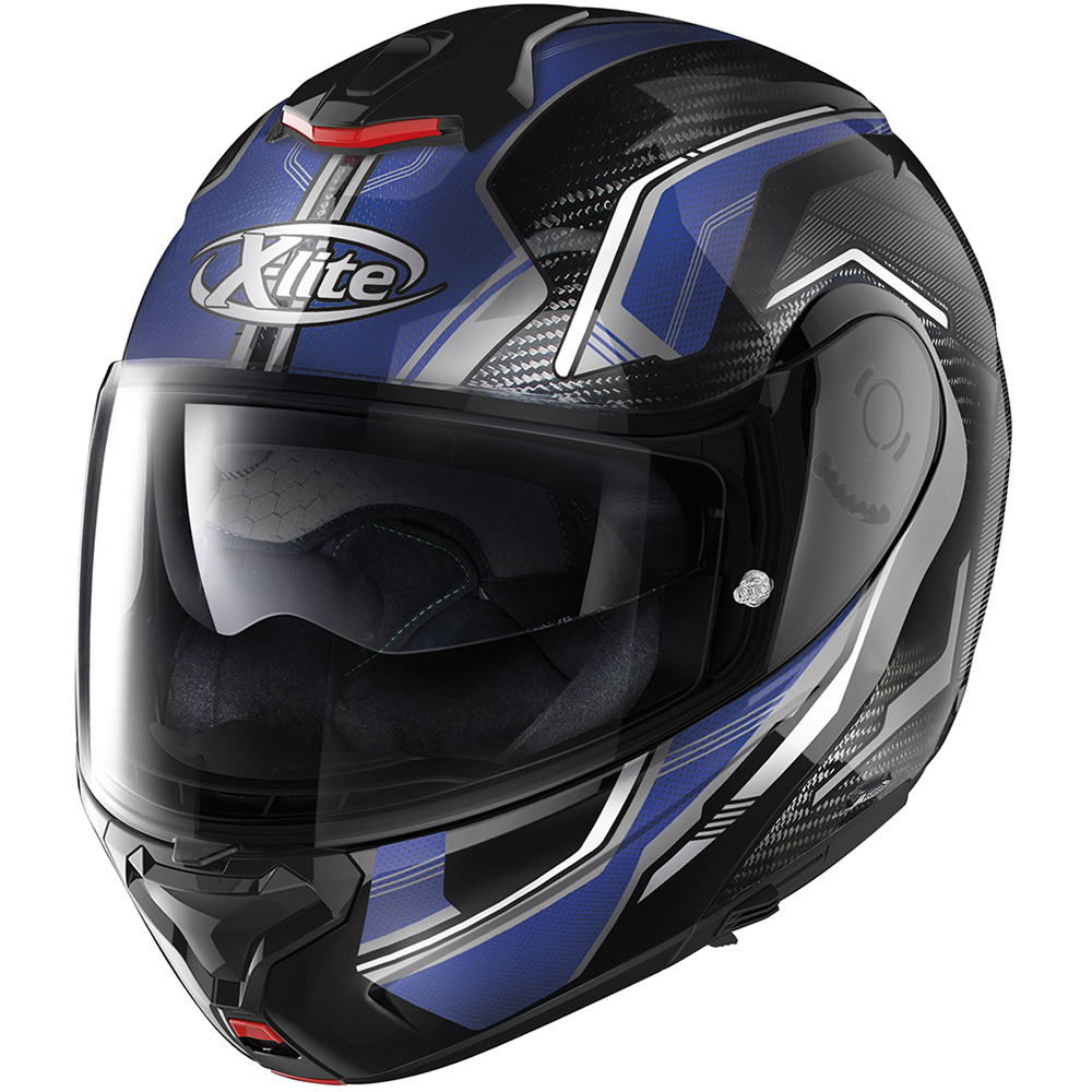 X-lite - Casque X-1005 Ultra Carbon Alchemix N-Com Noir / Bleu