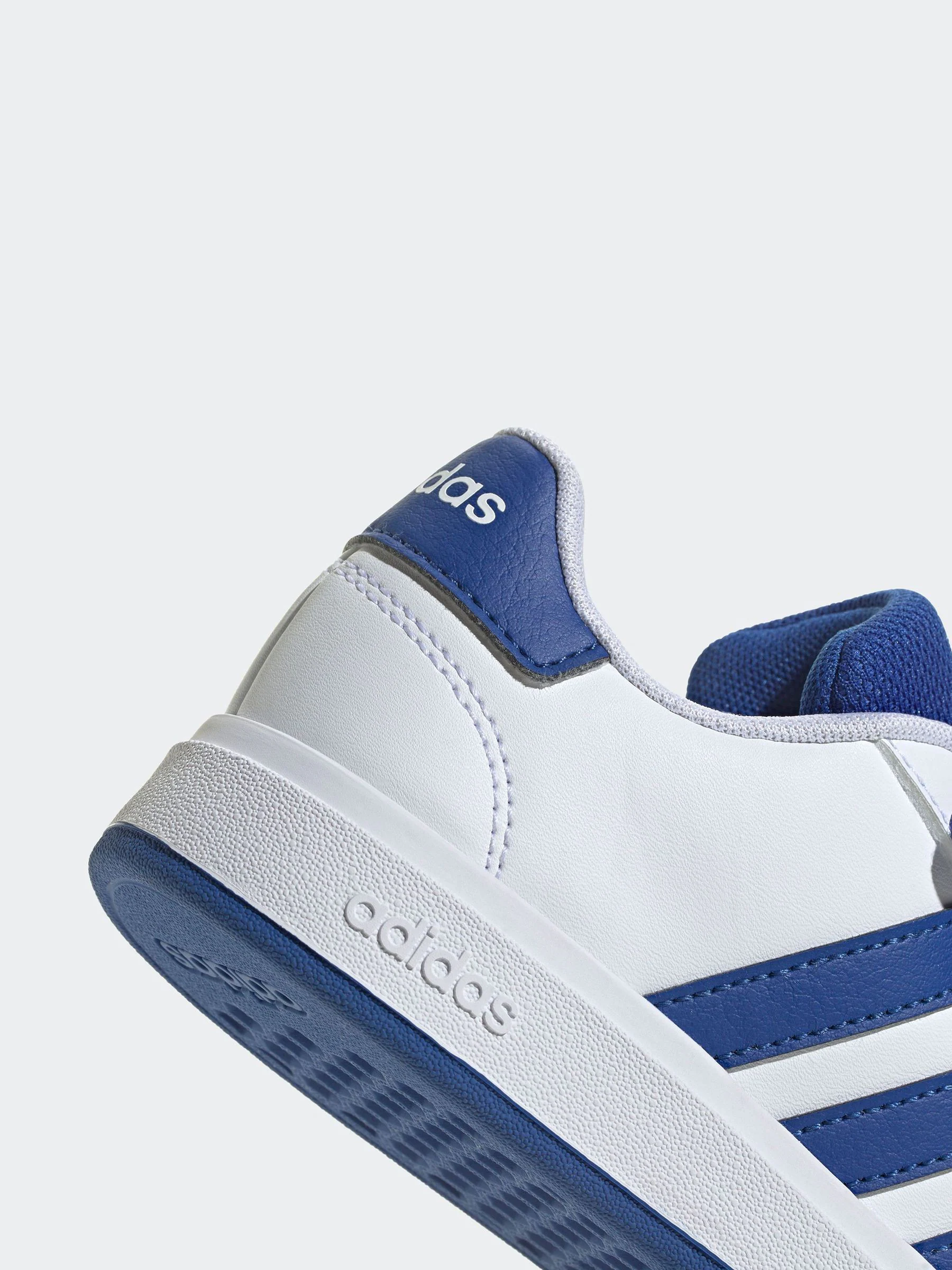 Wit/blauw - adidas Grand Court 2.0 Easy On Kids sneakers